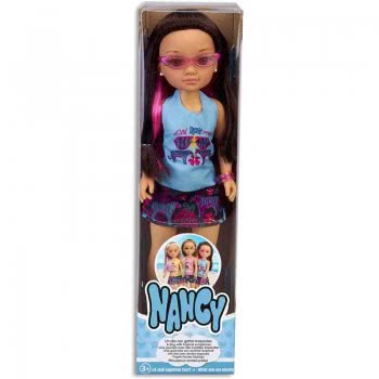 Giochi Preziosi Rossy And Nancy Κούκλα 24Inch Μια Μέρα Με Τροπικά Γυαλιά Με Τη Nancy (Σιέλ Μπλουζάκι) 700016230 / 31553 84107790
