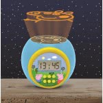 Lexibook Projector Clock Peppa Pig With Snooze Alarm Function, Night Light With Timer, Lcd Screen, Battery Operated, Blue/Yellow