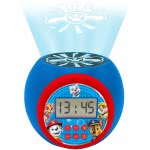 Lexibook Paw Patrol Marshall,Rubble,Chase,Stella And Everest Projector Alarm Clock With Snooze Function And Alarm Function ,Nigh