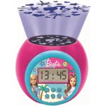 Lexibook Barbie Projector Ξυπνητήρι Με Νυχτερινό Φως Με Χρονοδιακόπτη, Οθόνη Lcd RL977BB 3380743083865