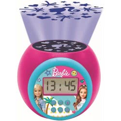 Lexibook Barbie Projector Ξυπνητήρι Με Νυχτερινό Φως Με Χρονοδιακόπτη, Οθόνη Lcd RL977BB 3380743083865