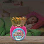 Lexibook Barbie Projector Ξυπνητήρι Με Νυχτερινό Φως Με Χρονοδιακόπτη, Οθόνη Lcd RL977BB 3380743083865