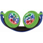 Lexibook Pj Masks Catboy Stereo Headphone, Safe Volume, Foldable And Adjustable, Blue/Green 25.HP015PJM 3380743068831