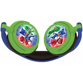 Lexibook Pj Masks Catboy Στερεοφωνικά Ενσύρματα Πτυσσόμενα Ακουστικά Με Ασφαλή Ένταση Μπλε / Πράσινο 25.HP015PJM 3380743068831