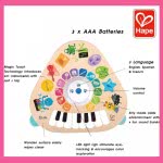 Hape Baby Einstein Clever Composer Tune Ξύλινο Μουσικό Τραπέζι 800892 6943478030626