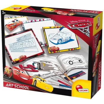 Lisciani Cars 3 Art School, Multi Colour, One Size 60368 8008324060368