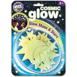 brainstorm The Original Glow Stars Company Cosmic Glow Moon And Stars B8600 5060122730693