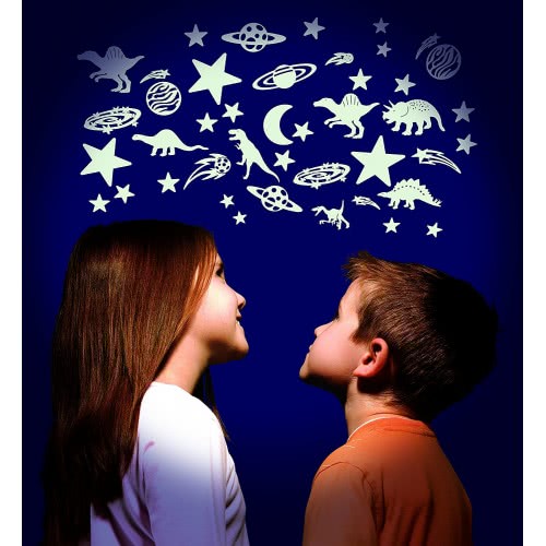 brainstorm The Original Glow Stars Company Cosmic Glow Moon And Stars B8600 5060122730693