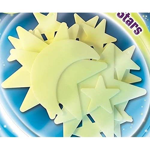brainstorm The Original Glow Stars Company Cosmic Glow Moon And Stars B8600 5060122730693