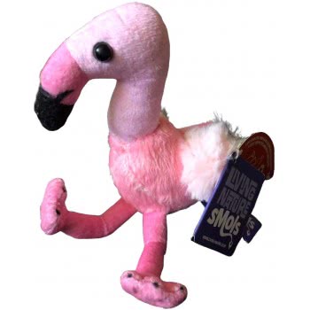 LIVING NATURE Smols Flamingo Λούτρινο Φλαμίνγκο 15 Εκ. AN547 5037832316882