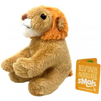LIVING NATURE Smols Lion Modeled On Nature's Original Living Animal, Durable Material, Ideal For Nature, Science, School Project