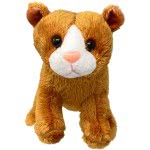 LIVING NATURE Smols Kitten Soft Toy | Modelled On Natures Original Living Animal, Durable Material, Ideal For Nature, Science, A