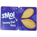 LIVING NATURE Smols |Snowy Owl Soft Toy AN552 5037832317018