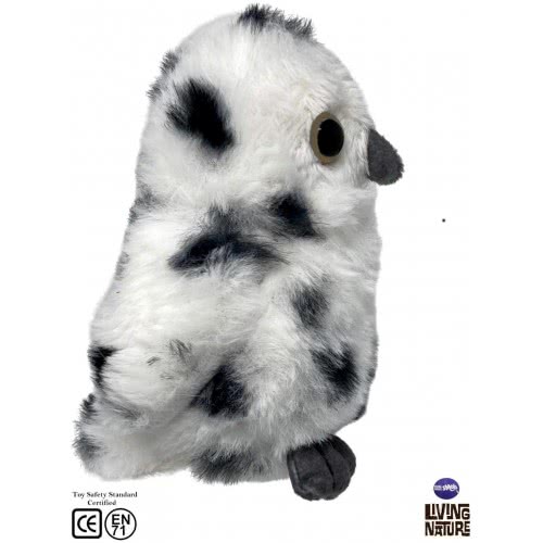 LIVING NATURE Smols |Snowy Owl Soft Toy AN552 5037832317018