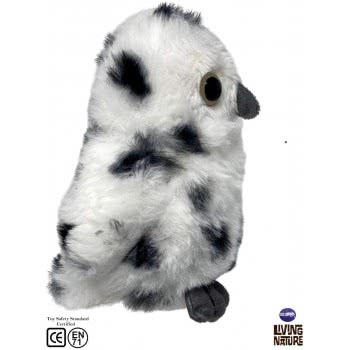 LIVING NATURE Smols |Snowy Owl Soft Toy AN552 5037832317018