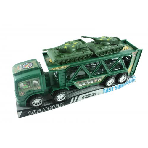 Toys-shop Choice Friction Νταλίκα Με Ρυμουλκούμενο Και Τανκς JA057835 5262088578351