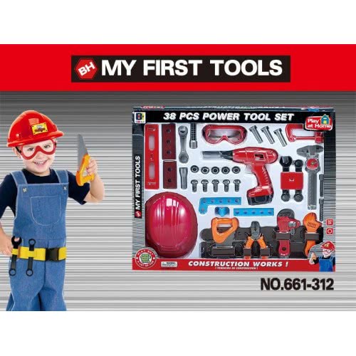 Toys-shop Choice Εργαλεία Σετ Με Τρυπάνι Και Κράνος My First Tools KD252098 5262088520985