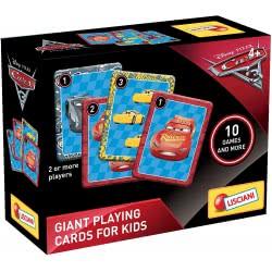 Lisciani Cars 3 Giant Cards, Multi Colour, One Size 60528 8008324060528