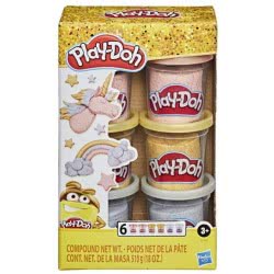 Hasbro Play Doh Metallics Compound Collection E9433 5010993726943