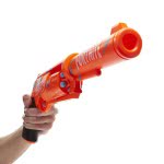 Hasbro Nerf Fortnite 6-Sh Dart Blaster -- Camo Pulse Wrap, Hammer Action Priming, 6-Dart Drum, 6 Nerf Elite Darts F2678 50109938