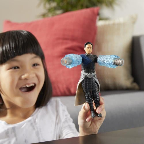 Hasbro Marvel Shang-Chi And The Legend Of The Ten Rings Wenwu Action Figure Toy With Ten Rings Power Attack Feature F0555 / F097