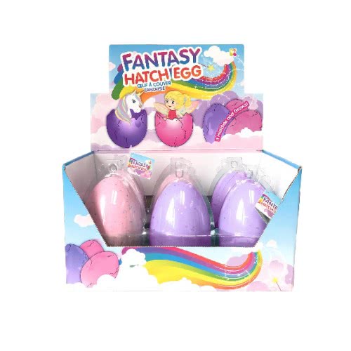 Keycraft Fantasy Hatch Egg Μεγάλο Αυγό Εκκολαπτόμενες Νεράιδες Και Μονόκερος NV298A 503783230720