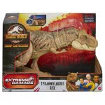 Mattel Jurassic World Extreme Damage Tyrannosaurus Rex Δεινόσαυρος Σημάδια Επίθεσης GWN26 887961943825