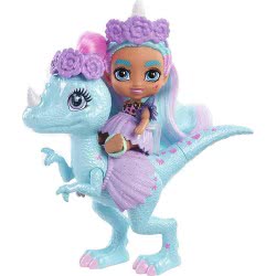 Mattel Cave Club Δεινοσαυράκια Και Φιλαράκια Unicorn Tot Doll And Dino GXP22 / GXP25 887961960068