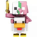 Mattel Minecraft Mini Mining Set Zombie Piglin Jockey GVL37 / GVL46 887961929331