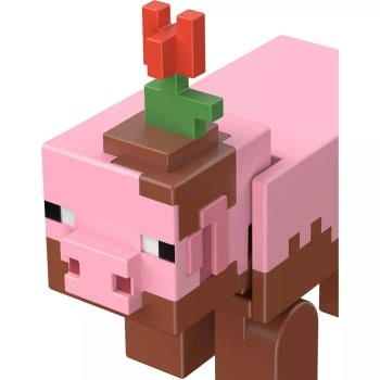 Mattel Minecraft Muddy Pig Figure 8 Cm GTP08 / GTP22 887961919301