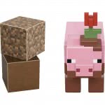 Mattel Minecraft Muddy Pig Figure 8 Cm GTP08 / GTP22 887961919301