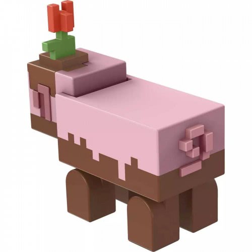 Mattel Minecraft Muddy Pig Figure 8 Cm GTP08 / GTP22 887961919301