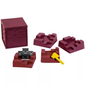 Mattel Minecraft Mini Unboxing Wither Figure GVL37 / GVL45 887961929317