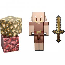 Mattel Minecraft Φιγούρες 8Εκ. Piglin GTP08 / GTP09 887961919202