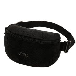 POLO Τσαντάκι Μέσης Colour Simple Μαύρο 908854-2002 5201927108212