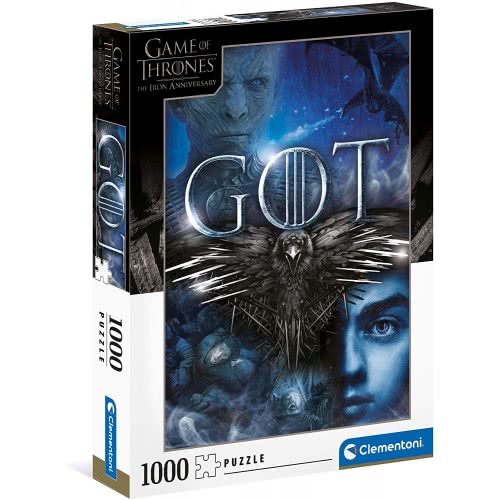 Clementoni Puzzle Game Of Thrones 1000 Pcs 1260-39589 8005125395897