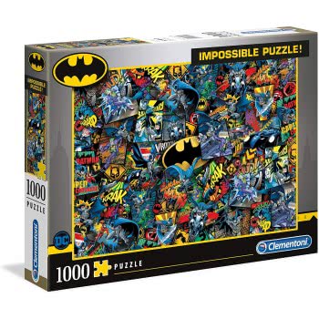 Clementoni Παζλ Impossible Batman 1000 Τμχ 1260-39575 8005125395750