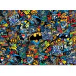 Clementoni Impossible Puzzle Batman 1000 Pieces Made In Italy, Jigsaw Puzzle For Adult And Children 1260-39575 8005125395750