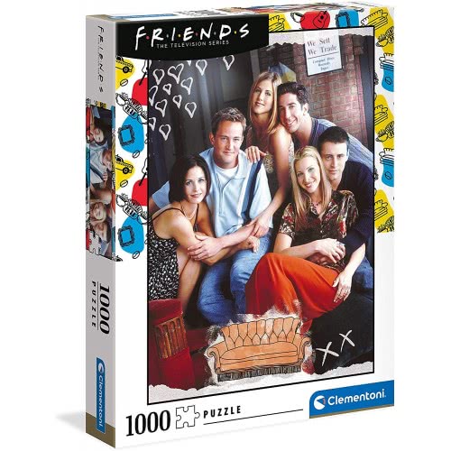 Clementoni Friends Puzzle For Children And Adults- 1000 Pieces, Ages 10 Years Plus 1220-39587 8005125395873