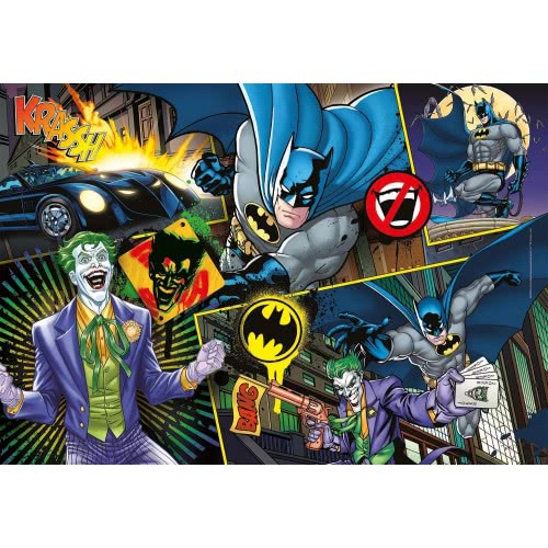 Clementoni Kids Puzzle Super Color Batman 104 Pcs 1210-25708 8005125257089