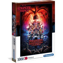 Clementoni Puzzle Netflix Stranger Things 1000 Pcs 1260-39543 8005125395439