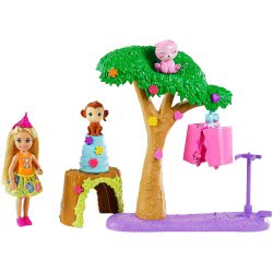 Mattel Barbie And Chelsea The Lost Birthday Party Fun Playset GTM84 887961918410