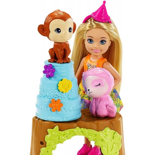 Mattel Barbie And Chelsea The Lost Birthday Party Fun Playset GTM84 887961918410