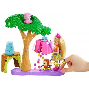 Mattel Barbie And Chelsea The Lost Birthday Party Fun Playset GTM84 887961918410