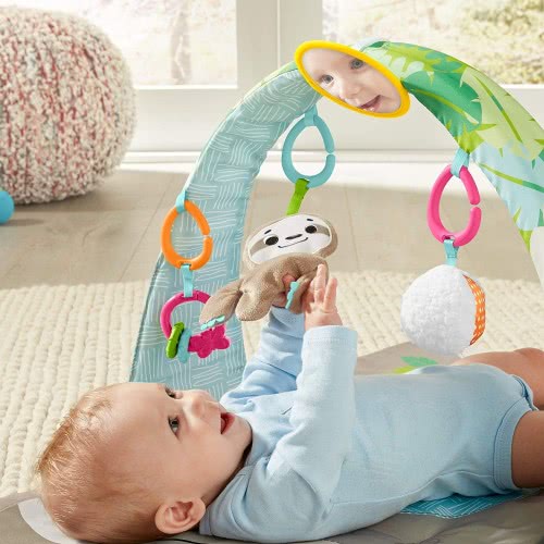 Mattel Ready To Hang Sensory Sloth Gym Γυμναστήριο Βραδύπους GNB52 887961866353