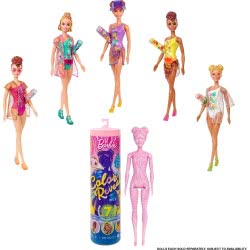 Mattel Color Reveal Doll With 7 Surprises: 4 Mystery Bags Contain Cover-Up, Shoes, Towel And Accessory GTR95 887961920109