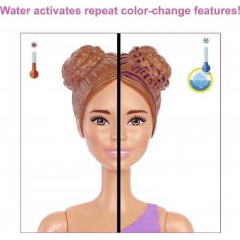 Mattel Barbie Color Reveal Summer Series Κούκλα Με 7 Εκπλήξεις GTR95 887961920109