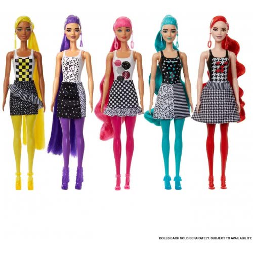 Mattel Barbie Color Reveal Summer Series Κούκλα Με 7 Εκπλήξεις GTR95 887961920109