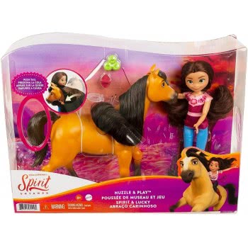 Mattel Spirit Untamed Nuzzle Lucky And Spirit GXF67 887961955491