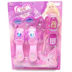 Toys-shop Choice Σετ Ομορφιάς Με Γόβες, Κινητό Και Γυαλάκια Beauty Set KD253855 5262088538553